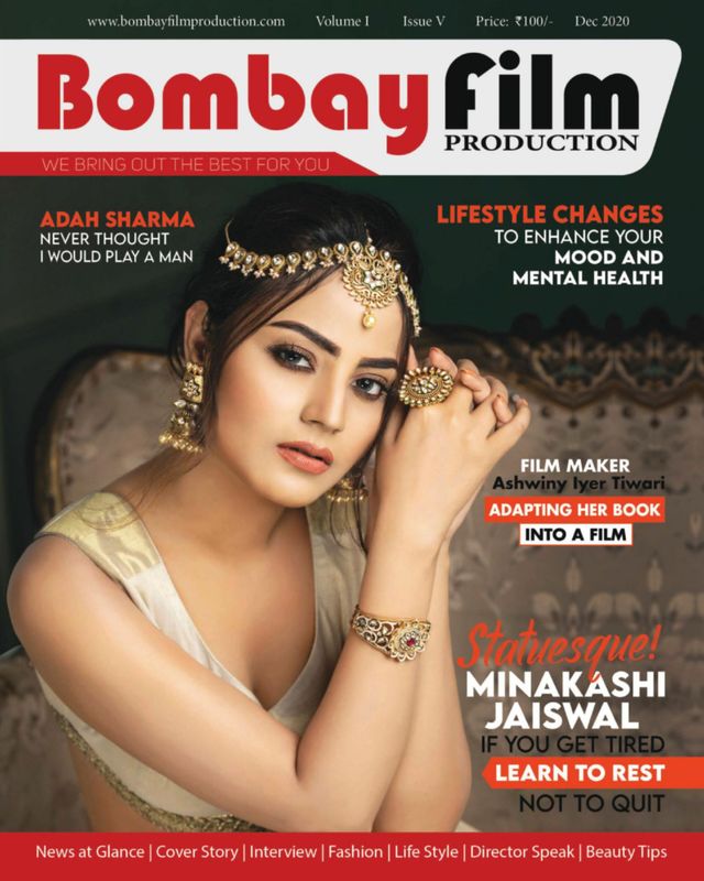 BOMBAY FILM PRODUCTION magazine cover Issue 5  December 2020