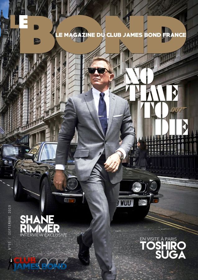 BOND magazine side cover Issue 55  September 2019