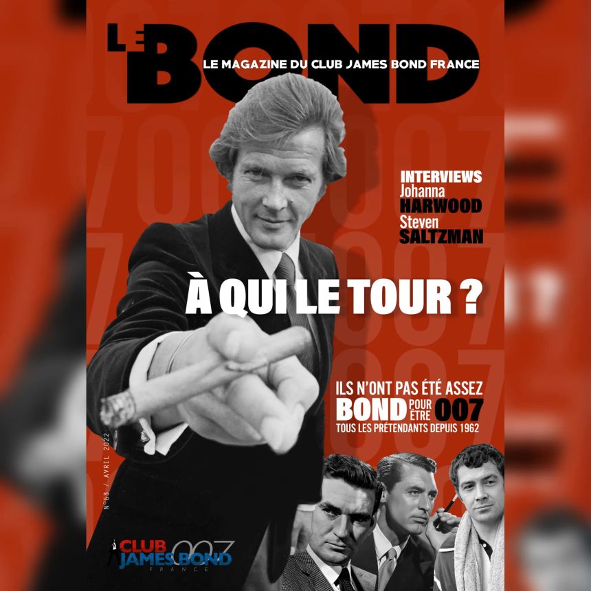 BOND magazine side cover Issue 63  April 2022