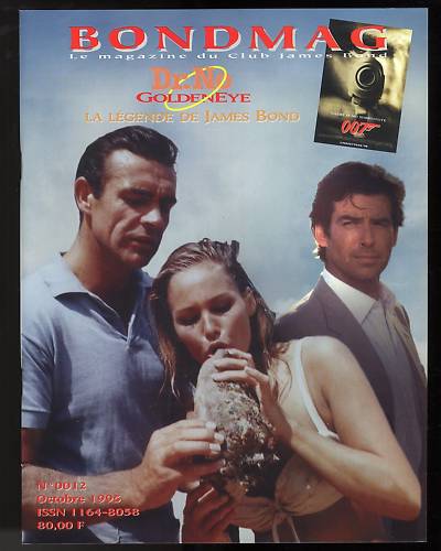 BONDMAG magazine cover Issue 12 October 1995