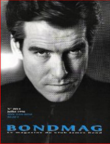 BONDMAG magazine cover Issue 14 July 1996