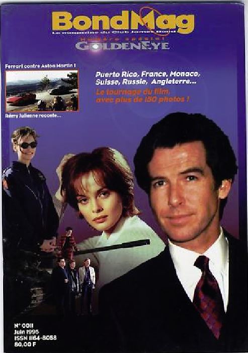 BONDMAG magazine cover Issue 11 June 1995