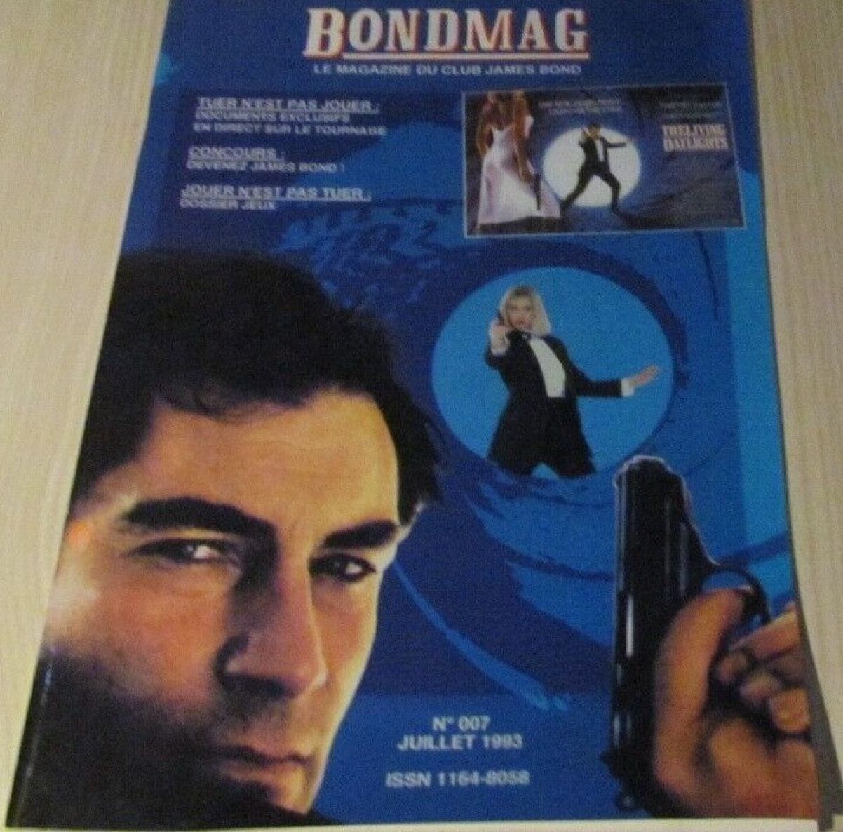 BONDMAG magazine cover Issue 7  July 1993