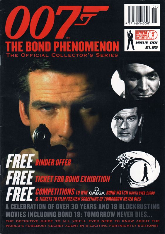 007 THE BOND PHENOMENON magazine cover Issue 001   1997