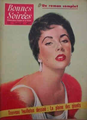 BONNES SOIREES magazine side cover Issue 1775 29 February 1956