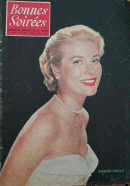BONNES SOIREES magazine side cover Issue 1783 8 April 1956
