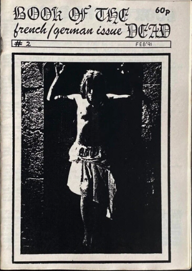 BOOK OF THE DEAD magazine cover Issue 2 February 1991