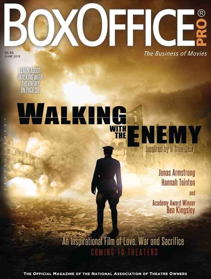 BOXOFFICE magazine side cover  June 2013