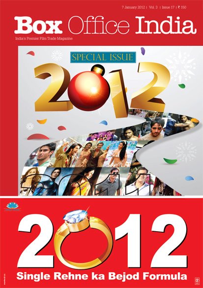 BOXOFFICE INDIA magazine side cover 7 January 2012