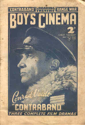 BOYS CINEMA magazine cover Issue 1066 18 May 1940