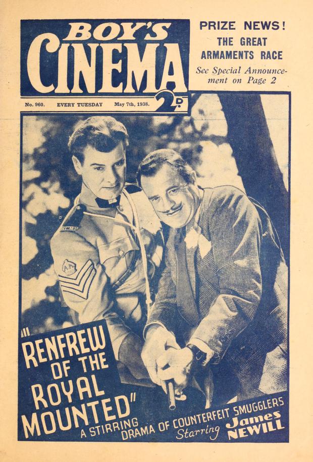 BOYS CINEMA magazine cover Issue 960 7 May 1938