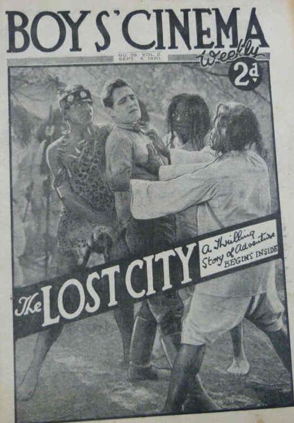 BOYS CINEMA magazine cover Issue 39 4 September 1920