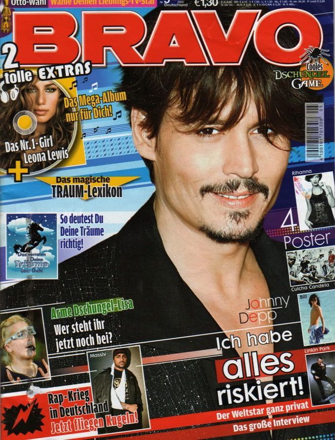 BRAVO magazine cover 23 January 2008