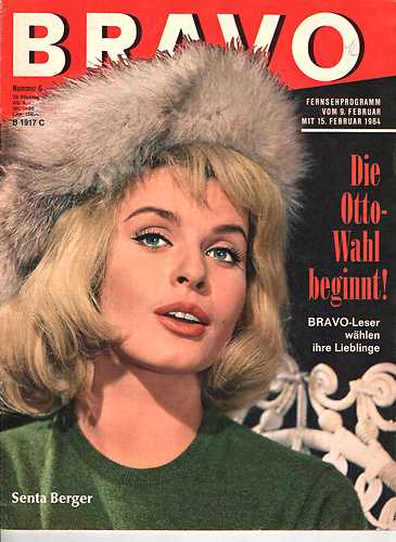BRAVO magazine side cover Issue 6 9 February 1964