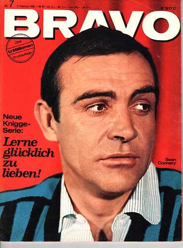 BRAVO magazine cover Issue 7 7 February 1966