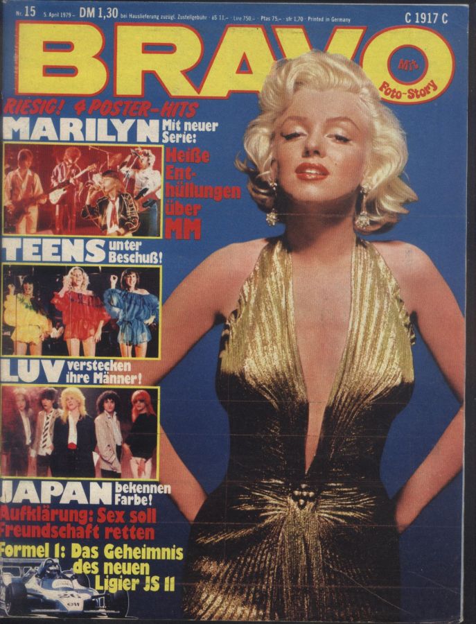 BRAVO magazine cover Issue 15 5 April 1979