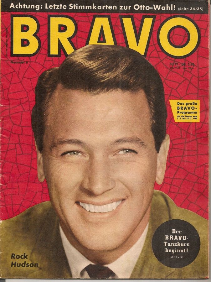 BRAVO magazine side cover Issue 6 7 February 1960