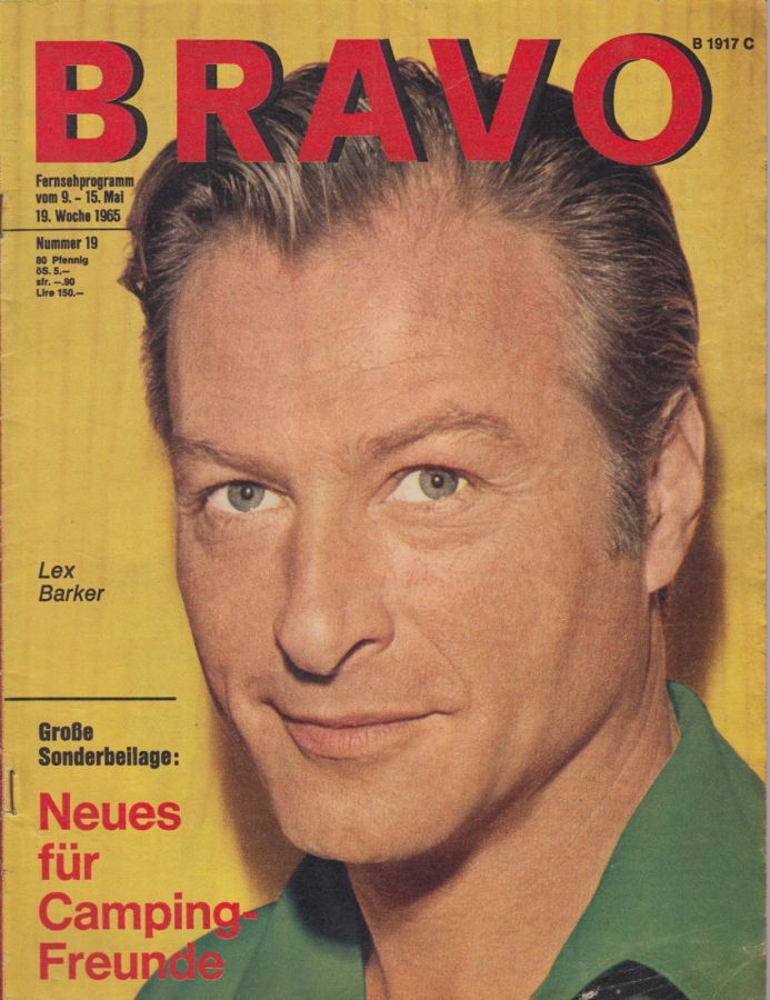 BRAVO magazine side cover Issue 19 15 May 1965