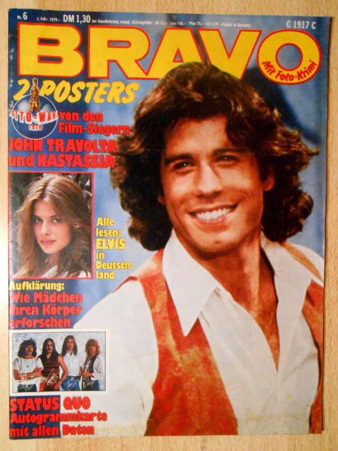 BRAVO magazine side cover Issue 6 1 February 1979