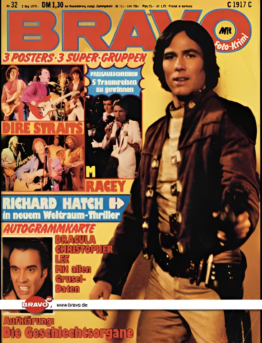 BRAVO magazine side cover Issue 32 2 August 1979