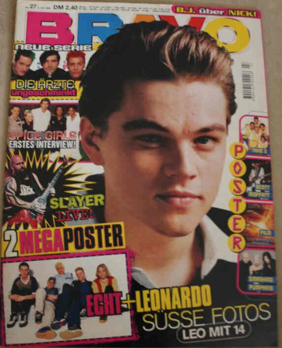 BRAVO magazine cover Issue 27  July 1998