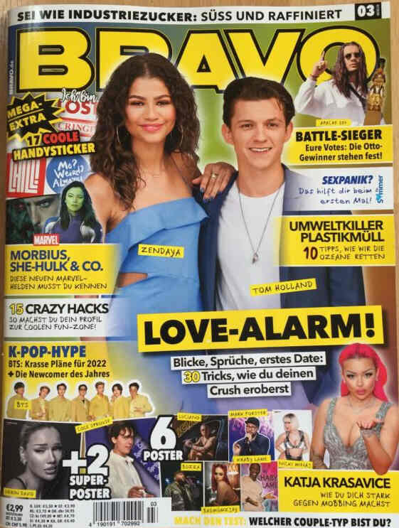 BRAVO magazine side cover Issue 3 2 February 2022