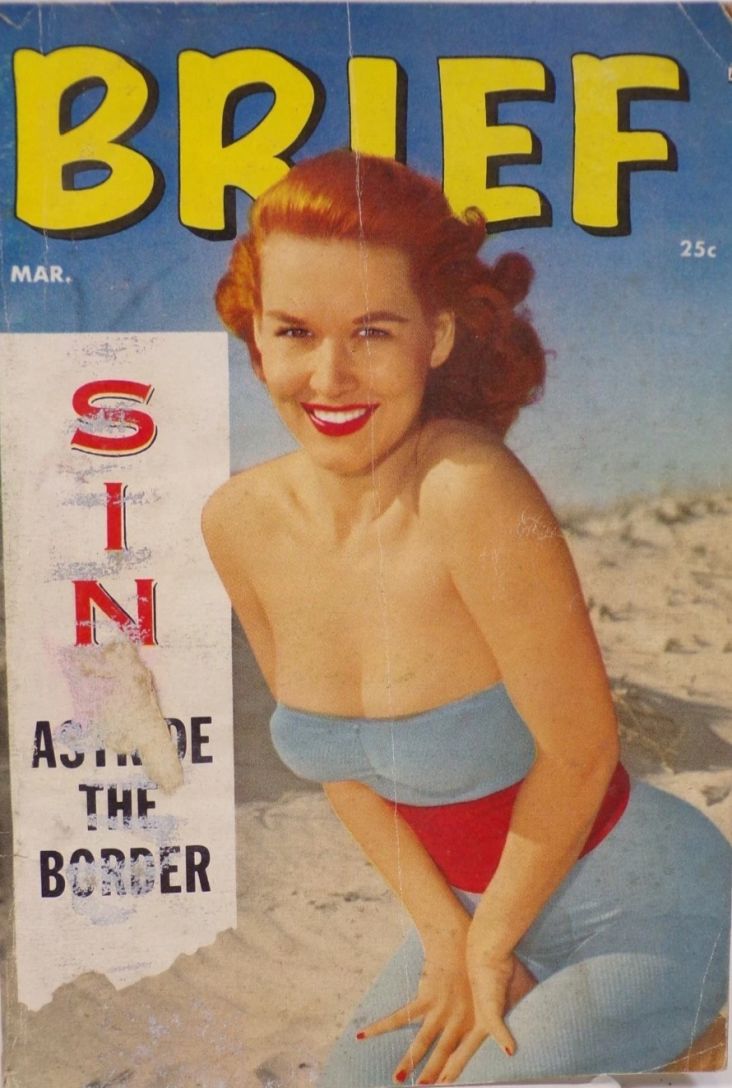 BRIEF magazine cover  March 1955