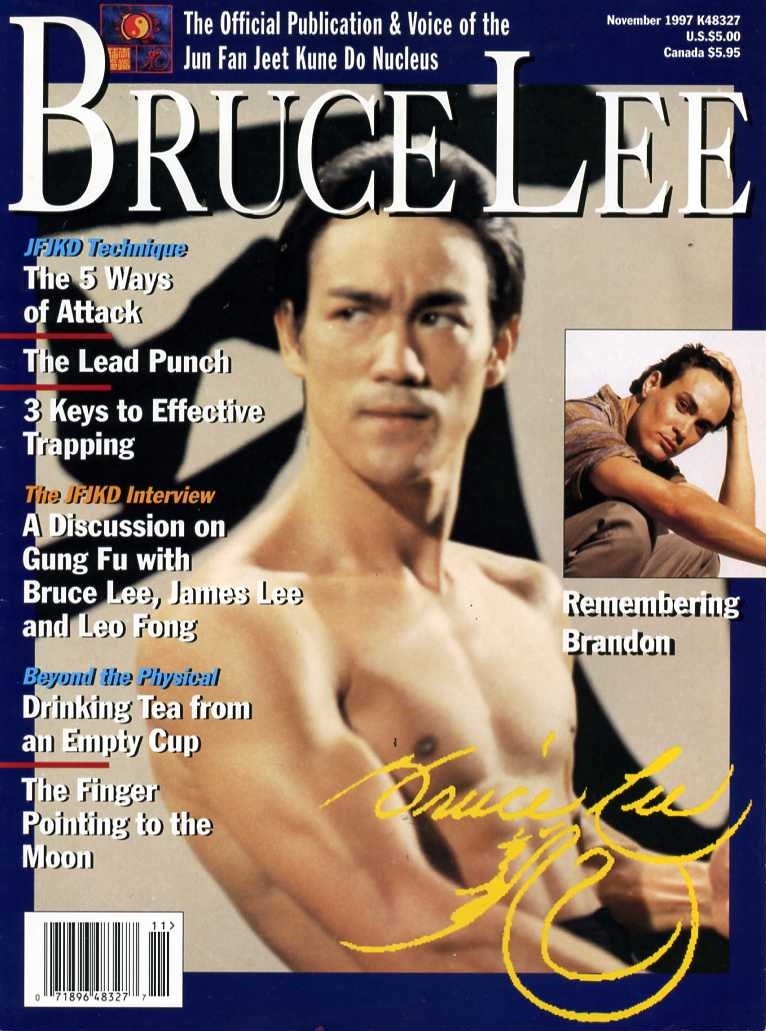 BRUCE LEE CFW magazine side cover  November 1997