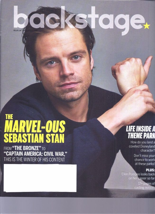 BACKSTAGE (USA) magazine side cover 5 May 2016