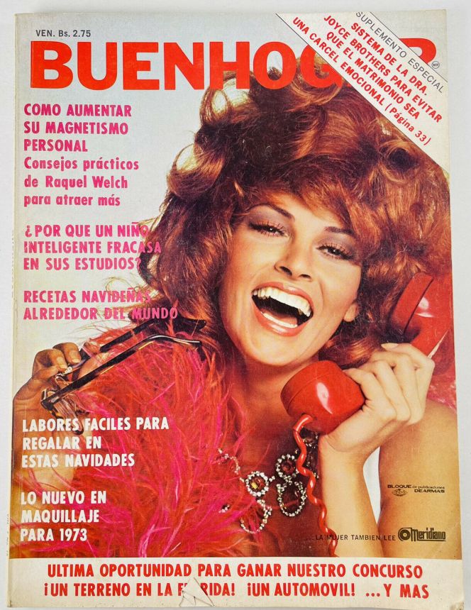 BUENHOGAR CHILE magazine side cover   1972