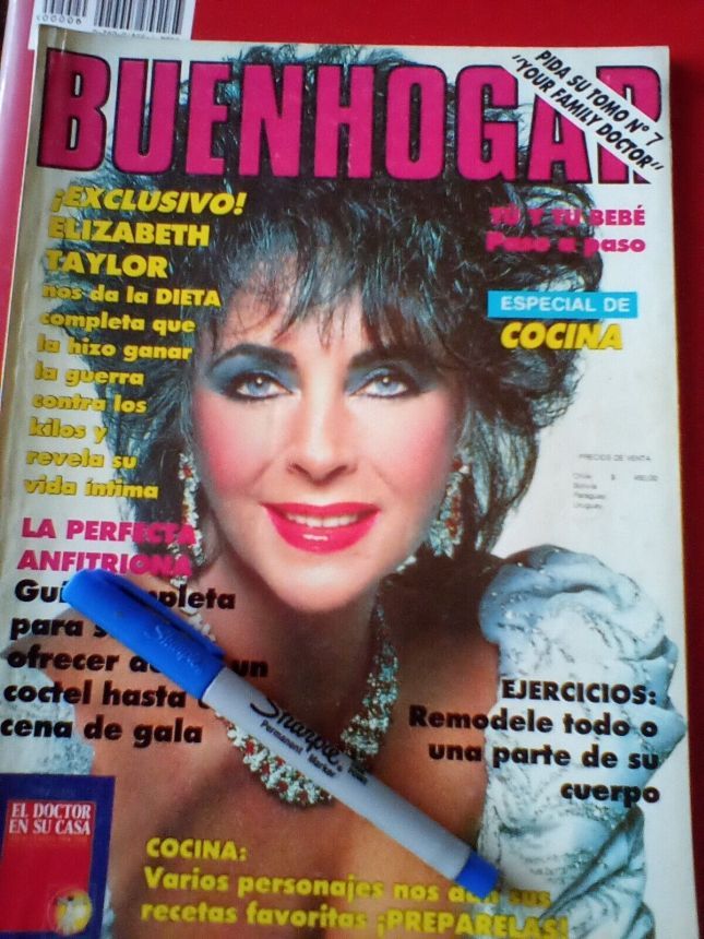 BUENHOGAR CHILE magazine side cover   1988