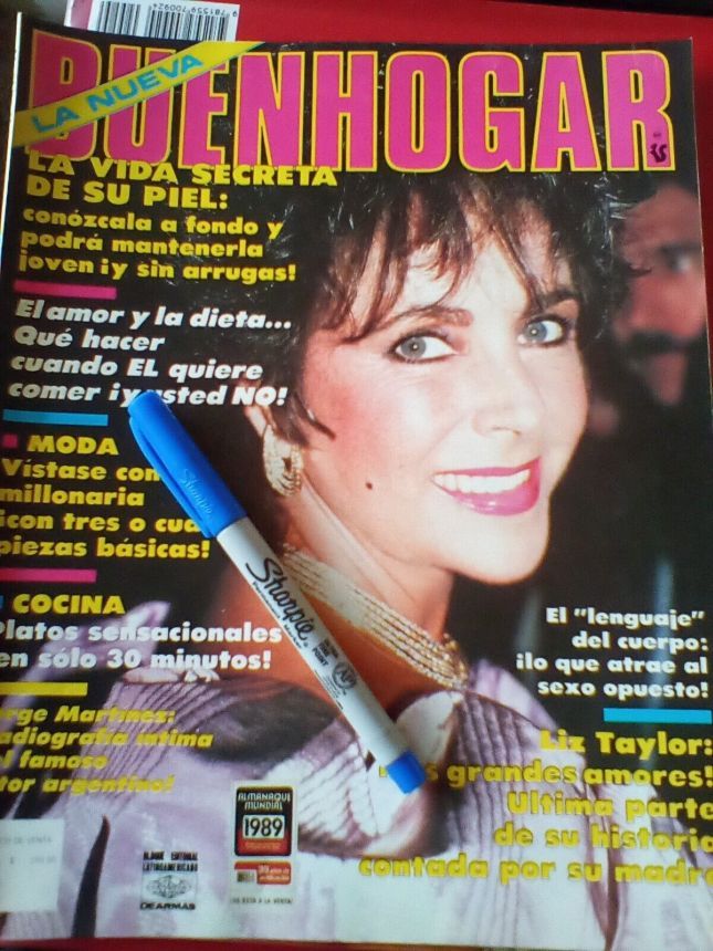 BUENHOGAR CHILE magazine side cover   1989