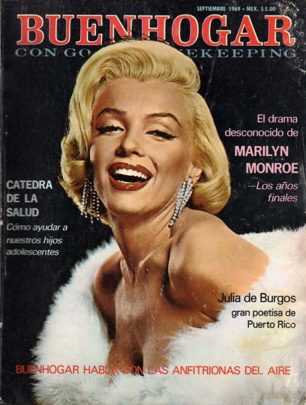 BUENHOGAR magazine side cover  September 1969