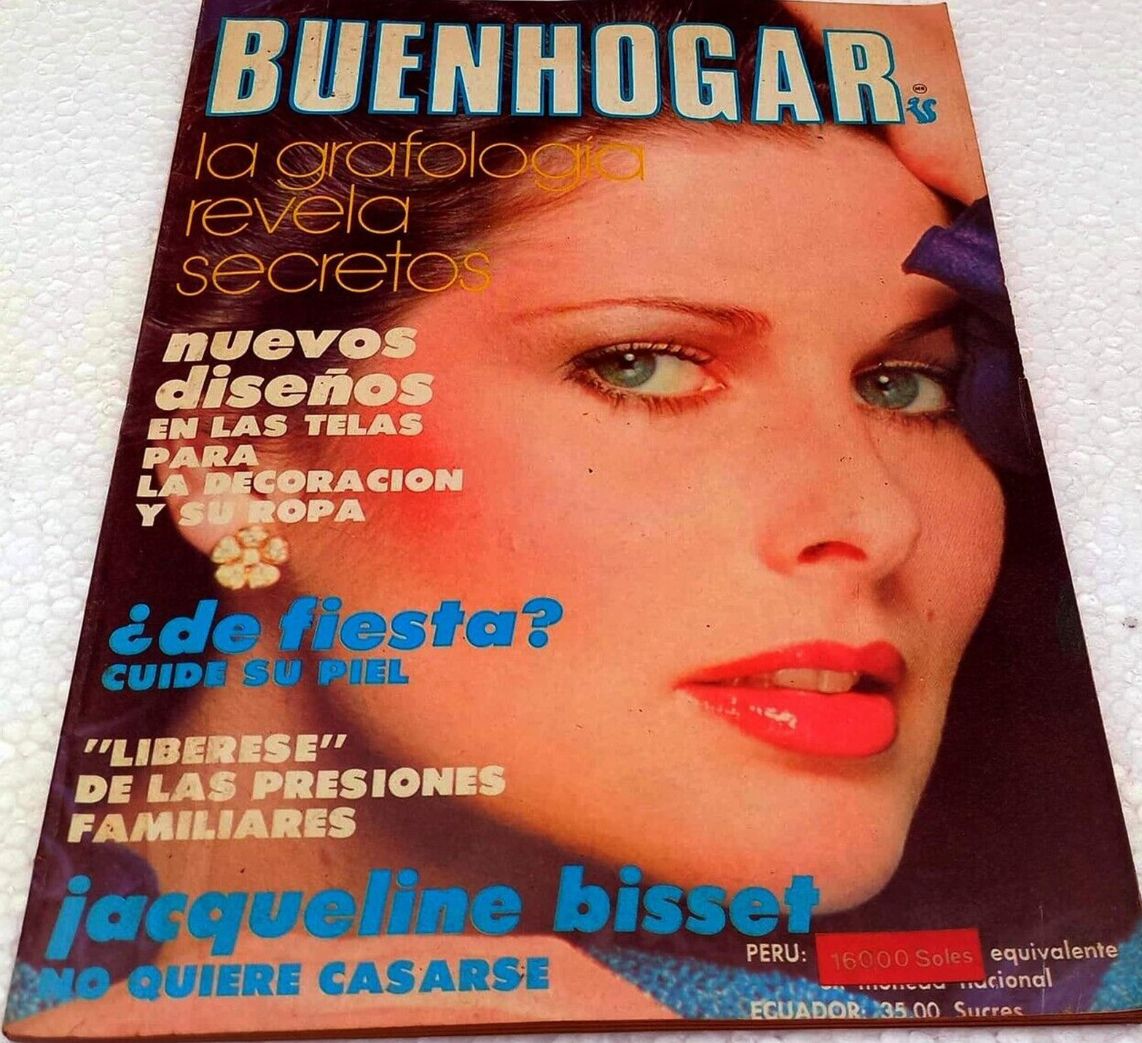 BUENHOGAR magazine side cover  December 1977