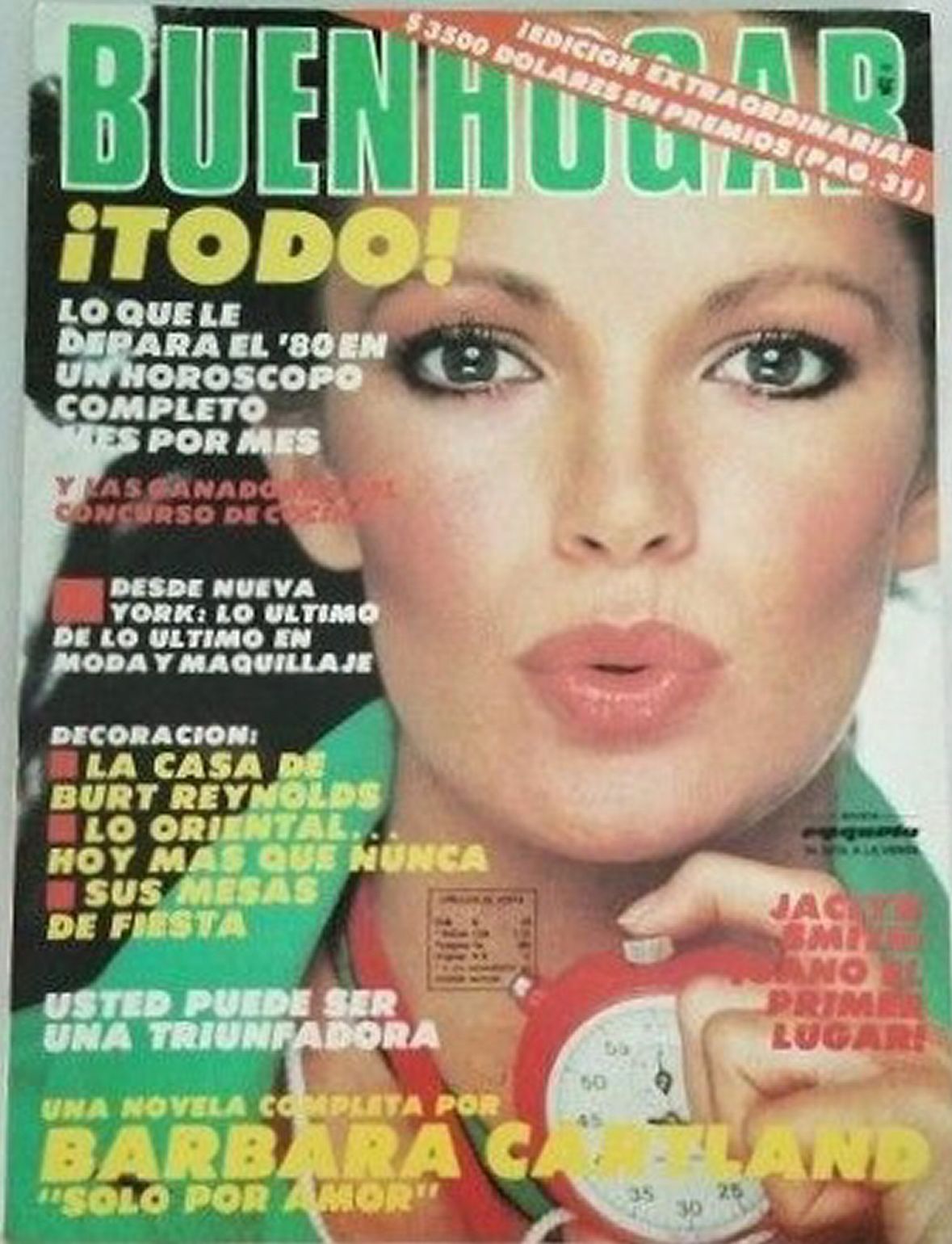 BUENHOGAR magazine side cover  October 1979