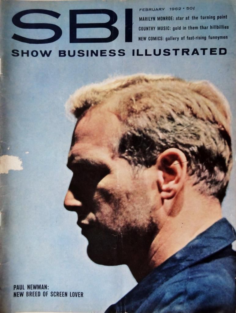 SHOW BUSINESS ILLUSTRATED magazine side cover  Vol 2 # 2 February 1962