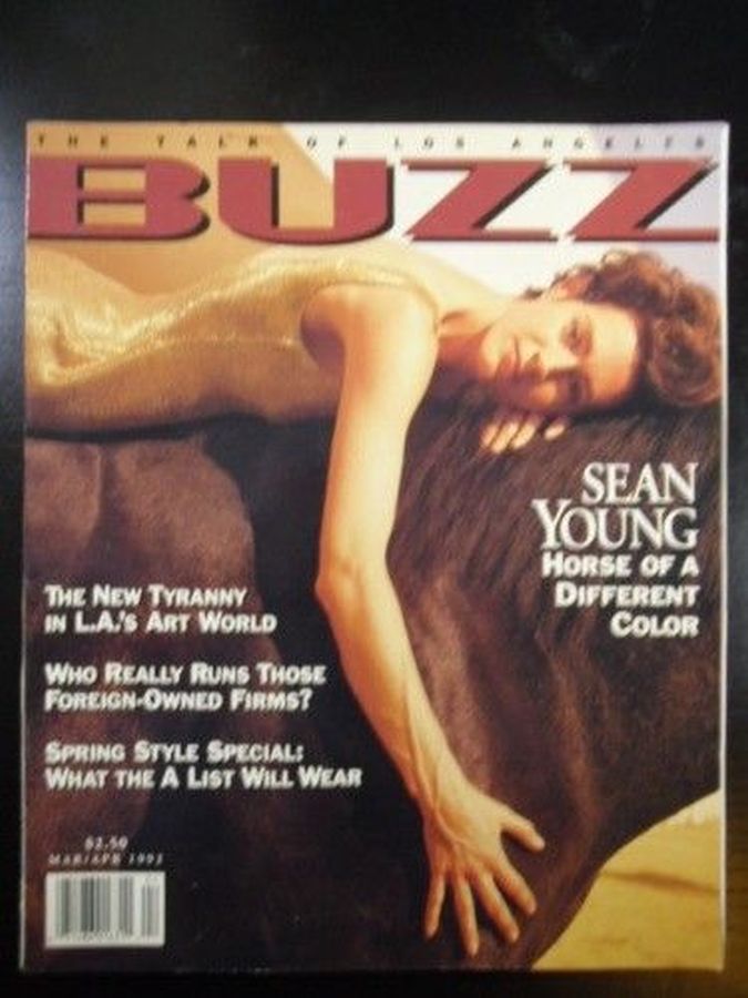 BUZZ magazine cover  April 1992