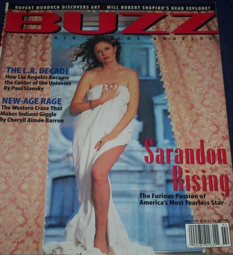 BUZZ magazine cover  February 1995