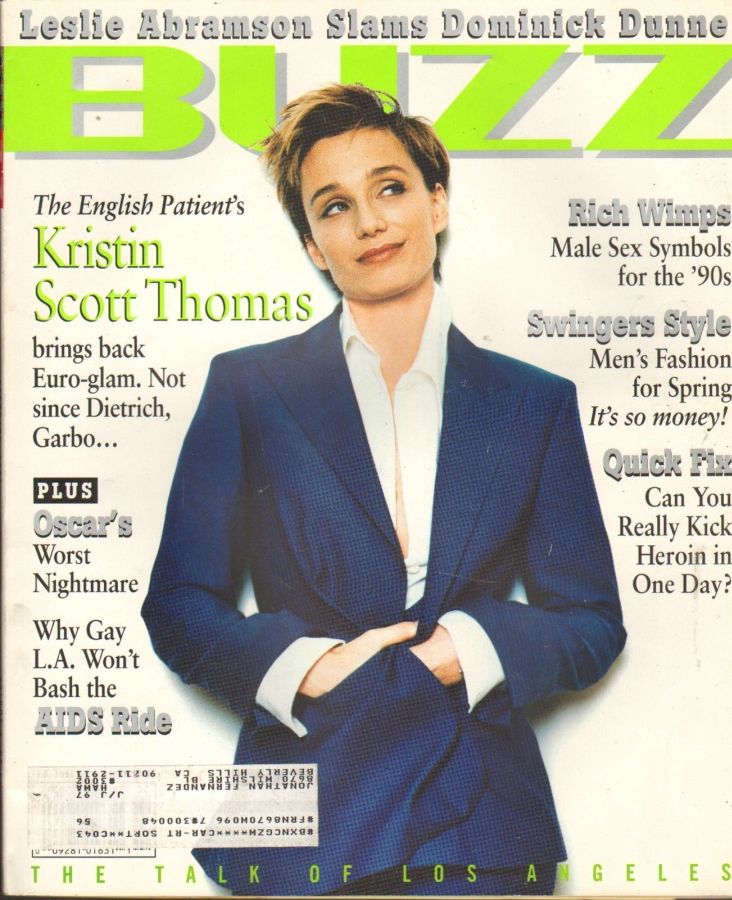 BUZZ magazine cover  February 1997