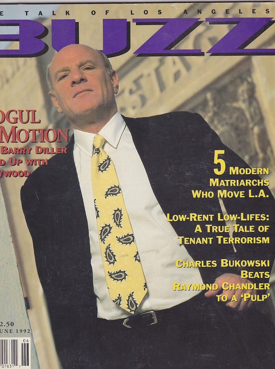 BUZZ magazine cover  May/June 1992