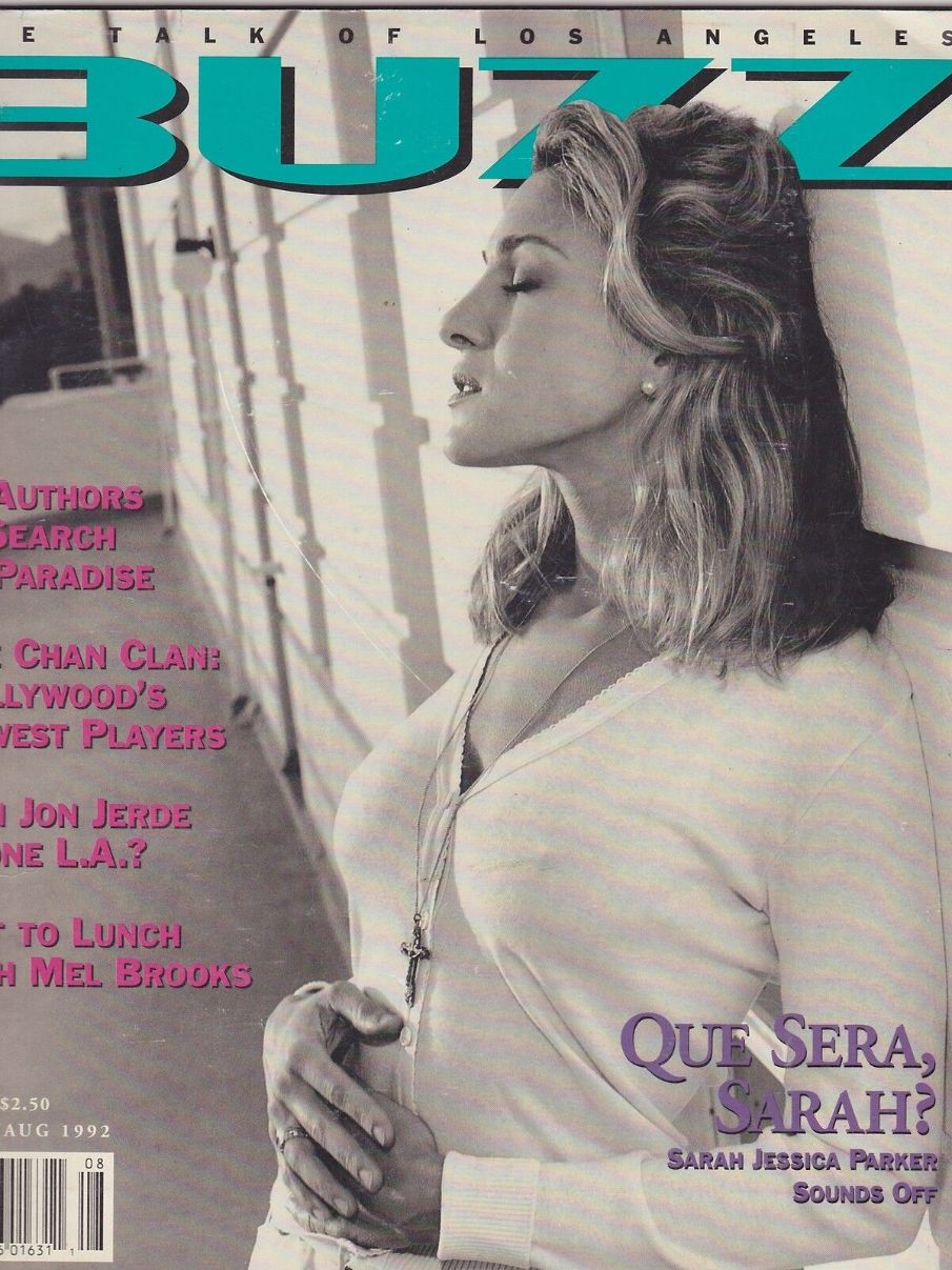 BUZZ magazine cover  July/August 1992