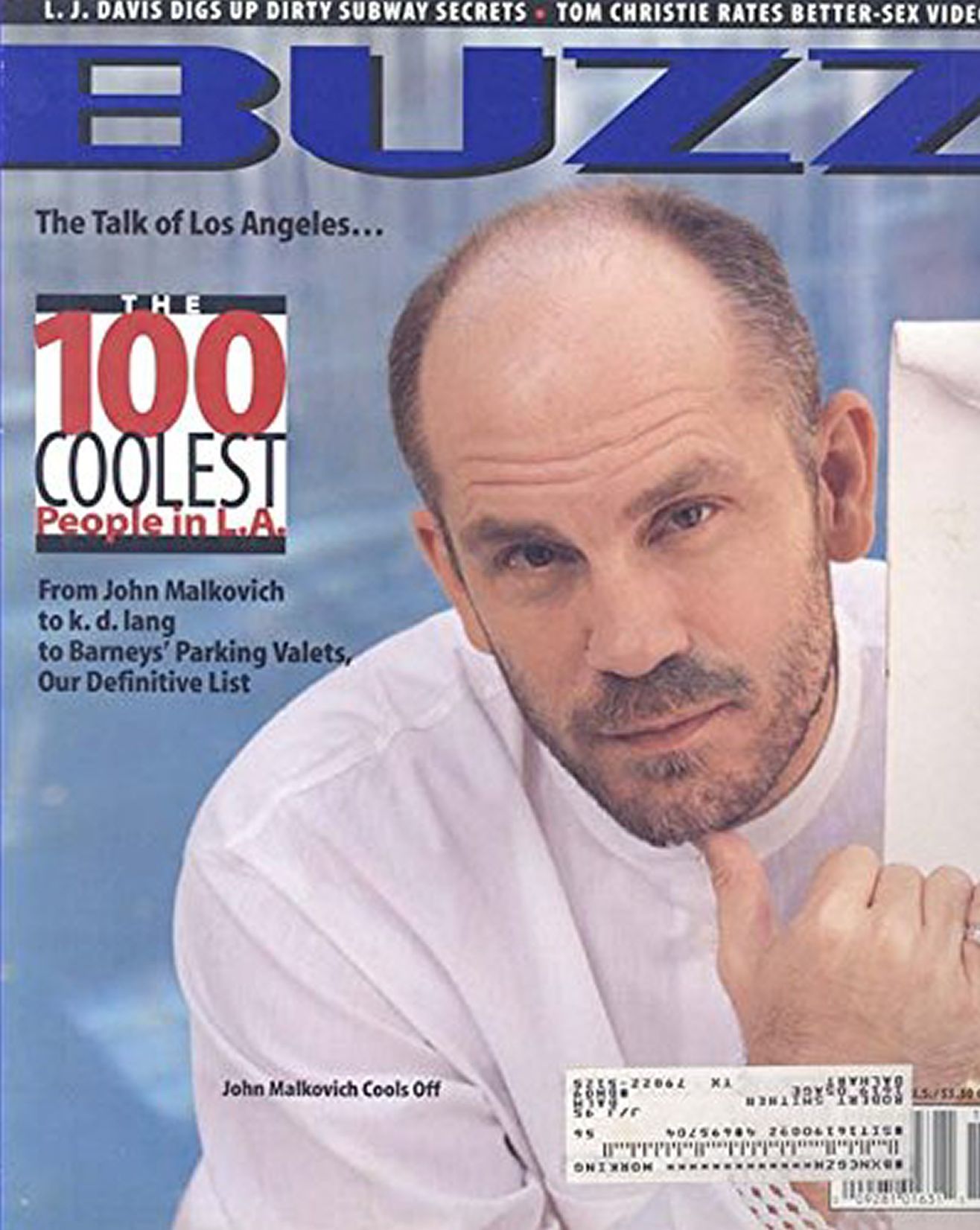 BUZZ magazine cover  October 1994