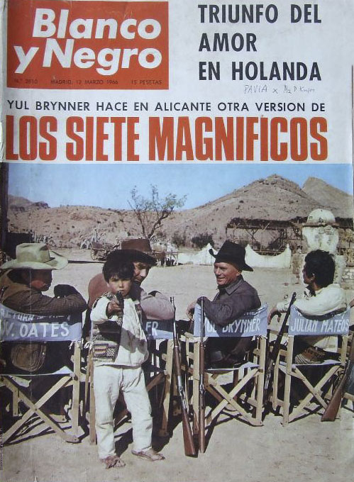 BLANCO Y NEGRO magazine side cover Issue 2810 12 March 1966
