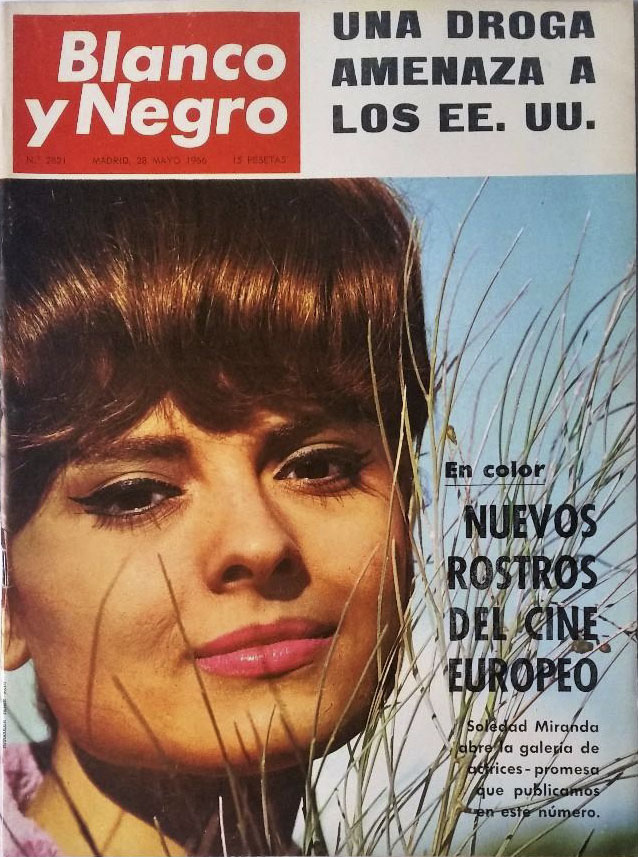 BLANCO Y NEGRO magazine side cover Issue 2821 28 May 1966