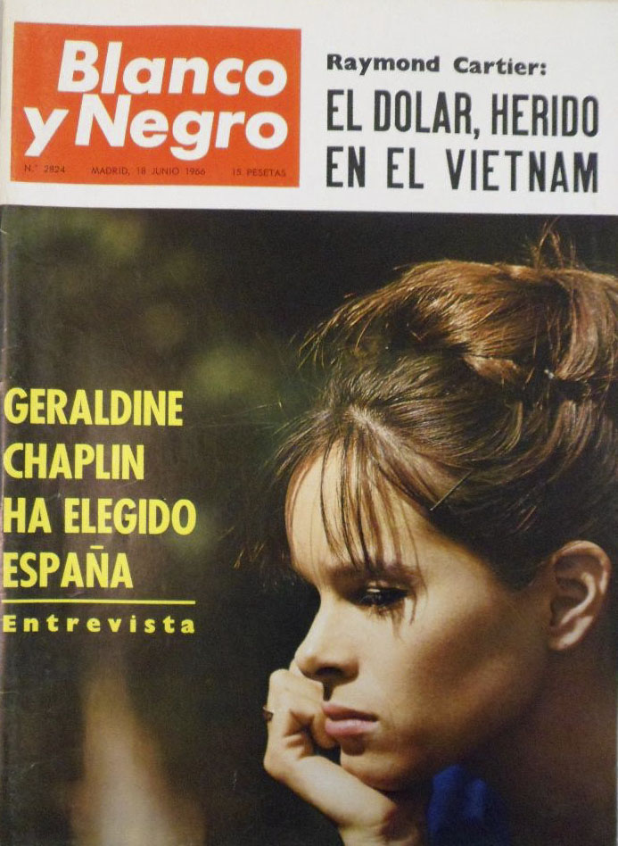 BLANCO Y NEGRO magazine cover Issue 2824 18 June 1966