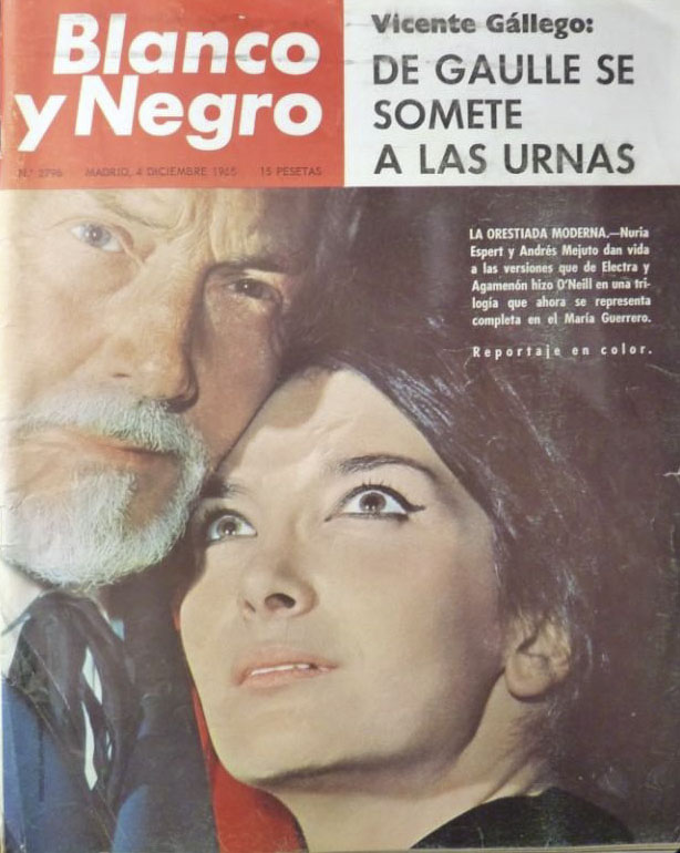 BLANCO Y NEGRO magazine side cover Issue 2796 4 December 1965