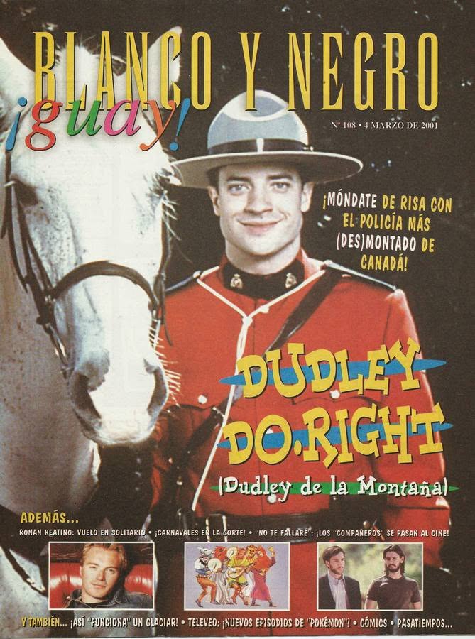 BLANCO Y NEGRO GUAY  magazine side cover Issue 108   1999