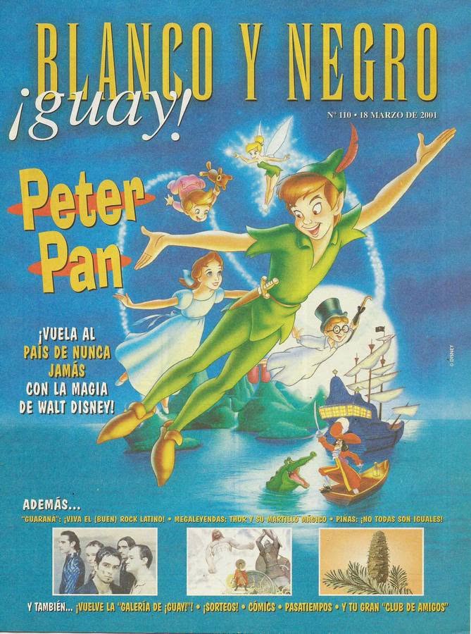 BLANCO Y NEGRO GUAY  magazine side cover Issue 110   1999