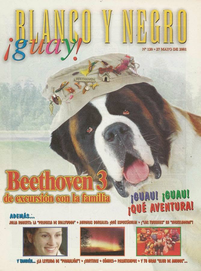 BLANCO Y NEGRO GUAY  magazine side cover Issue 120   1999
