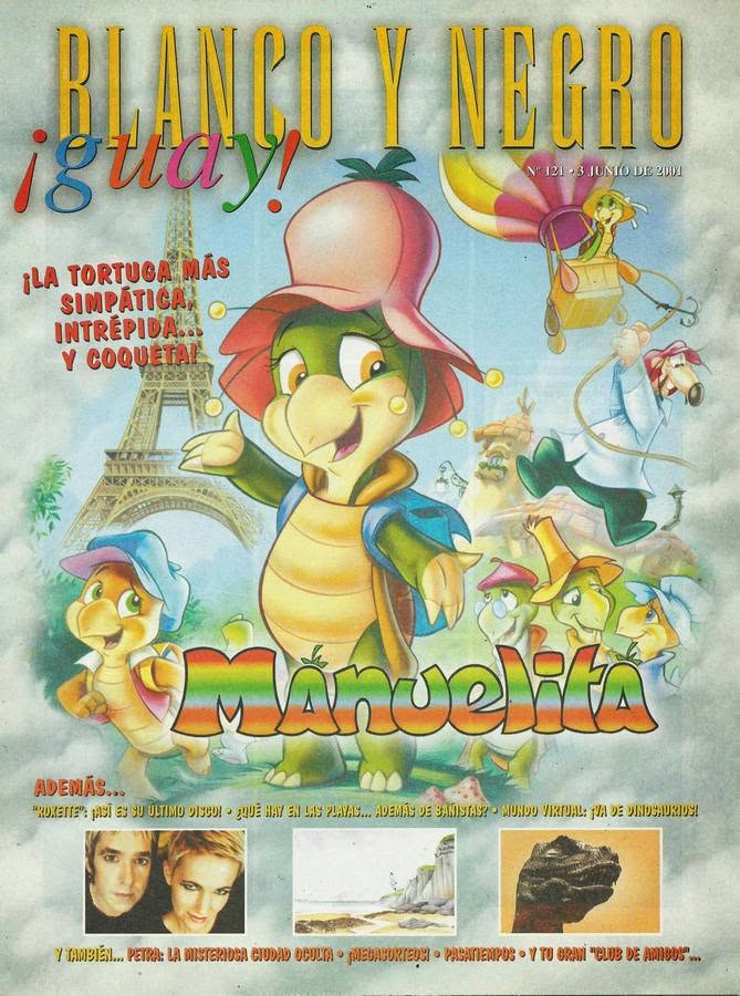 BLANCO Y NEGRO GUAY  magazine side cover Issue 121   1999
